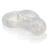 Calexotics Lot de 3 cockrings Ring Set Transparents